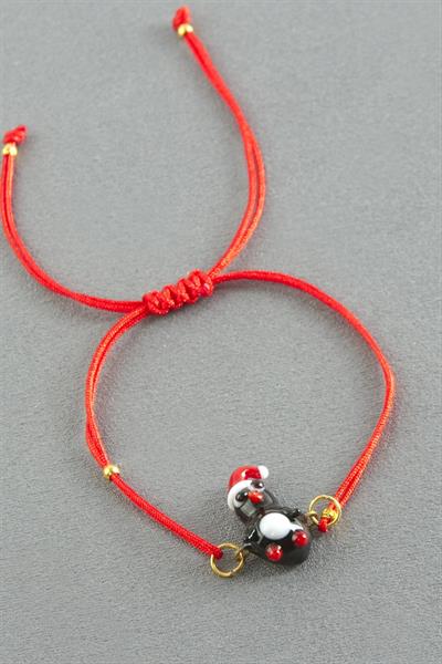 2026 Yılbaşı Cam İp Bilekliği