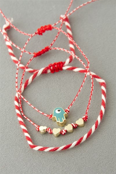 3 Adet Ftm Ana Eli Marteniçka Bileklik