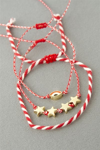 3 Adet Göz Marteniçka Bileklik