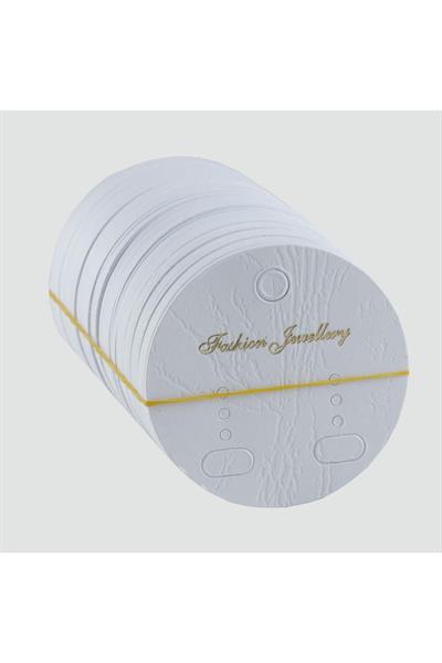 3 Çift Yuvarlak Küpe Kartı