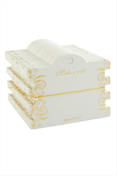 3lü Yaldızlı Kalın Bileklik Kartı 100 Adet