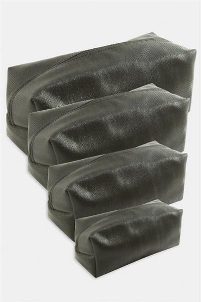 4 Adet El Tutmalı Makyaj Çantası