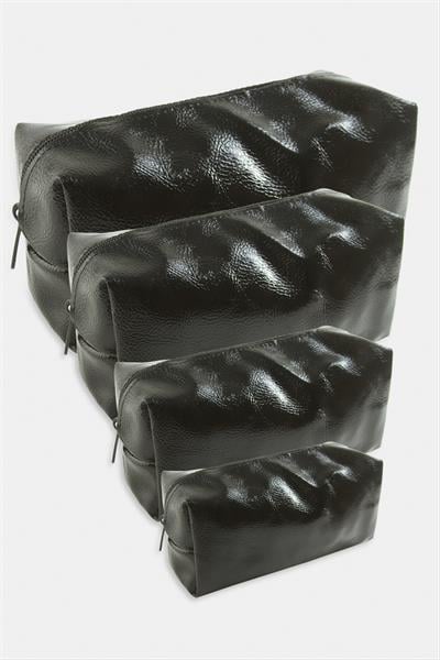 4 Adet El Tutmalı Makyaj Çantası