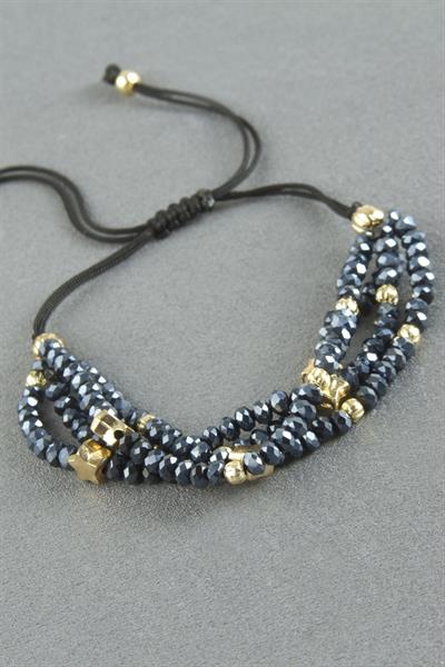 4lü Karışık Kristal Bileklik