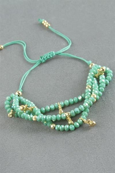 4lü Karışık Kristal Bileklik