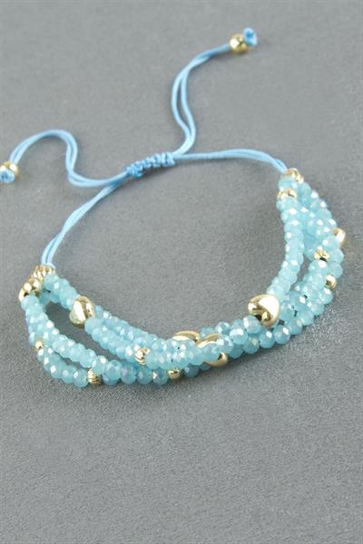 4lü Karışık Kristal Bileklik