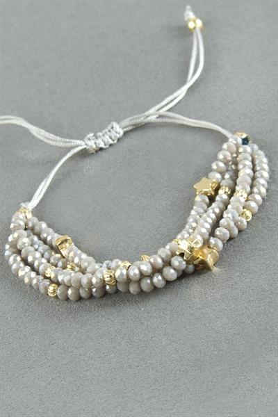 4lü Karışık Kristal Bileklik
