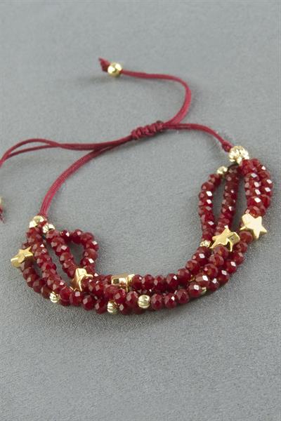 4lü Karışık Kristal Bileklik