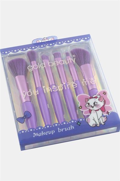 6 Adet Makyaj Fırça Seti