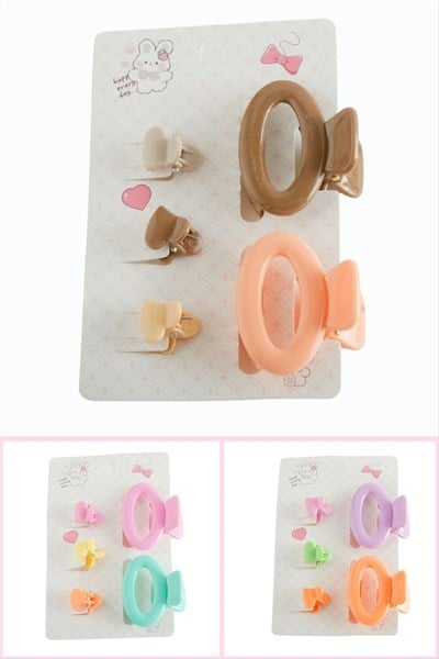 6 Adet Oval Mandal Toka