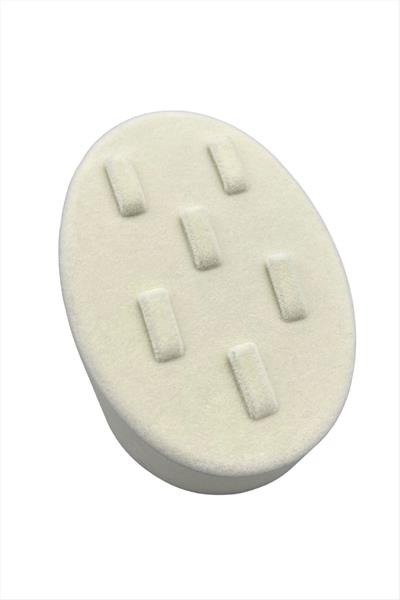 6 Tırnaklı Oval Anfora Kumaş Yüzük Standı