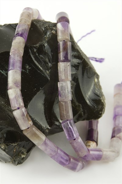 6*8 mm Boru Ametist Taşı