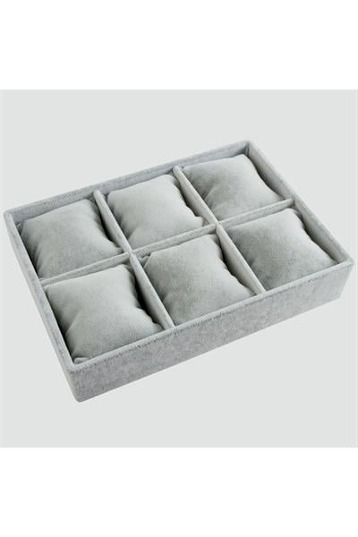 6lı Anfora Kumaş Yastıklı Tabla