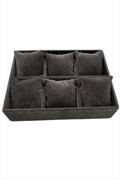 6lı Anfora Kumaş Yastıklı Tabla