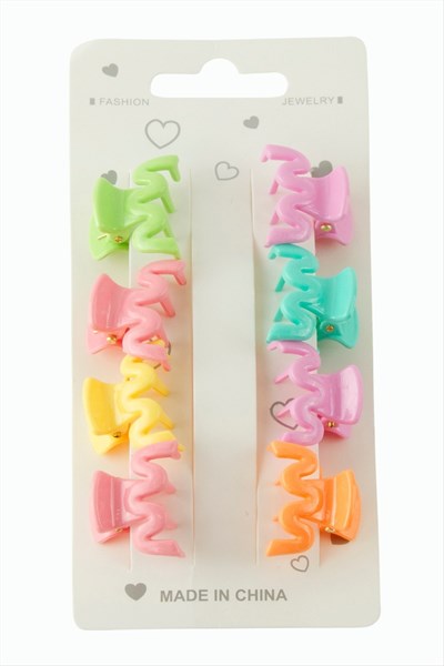 8 Adet Zikzak Mandal Toka 2,5 cm