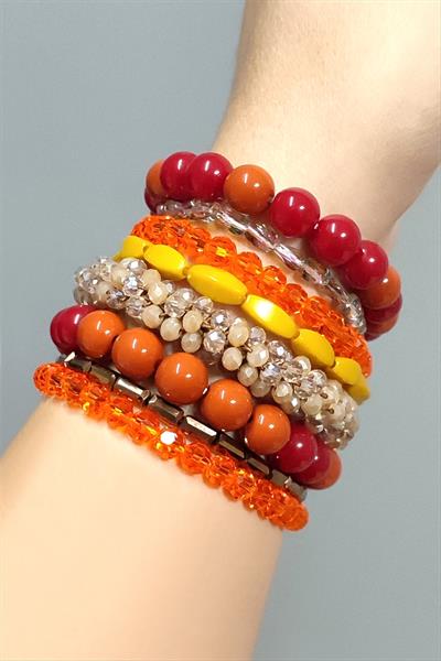 8 Adet Zr Model Bileklik