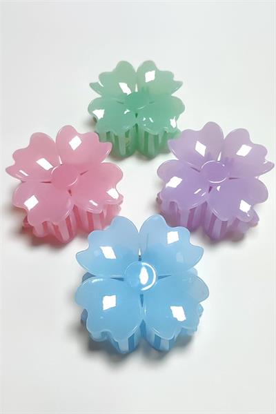 9 cm Çiçek Mandal Toka