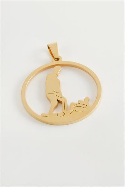 Atatürk Çelik Kolye Ucu 3 cm