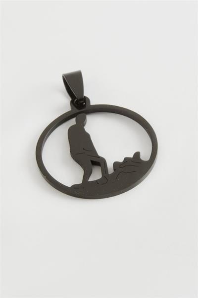 Atatürk Çelik Kolye Ucu 3 cm