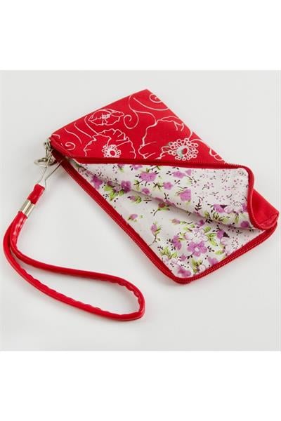 Çiçek Para Cüzdanı