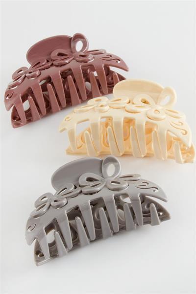 Çiçek Renkli Mandal Toka 10 cm