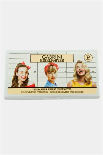 Gabrini 3lü Highlighter Palet Set