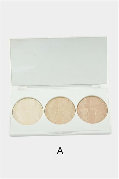 Gabrini 3lü Highlighter Palet Set