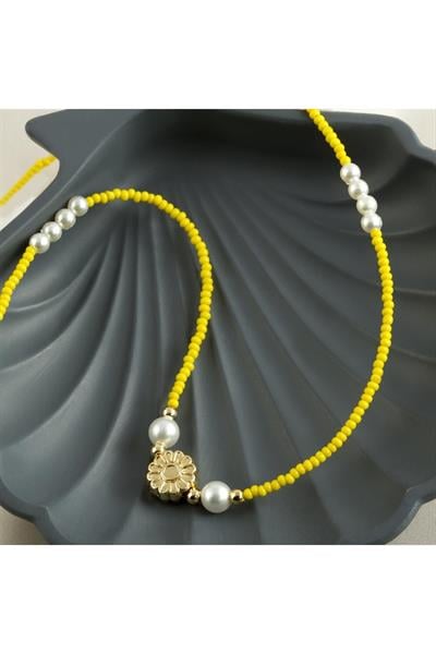 İnci Kum Boncuk Kolye