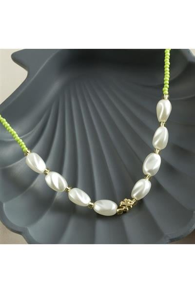 İnci Kum Boncuk Kolye