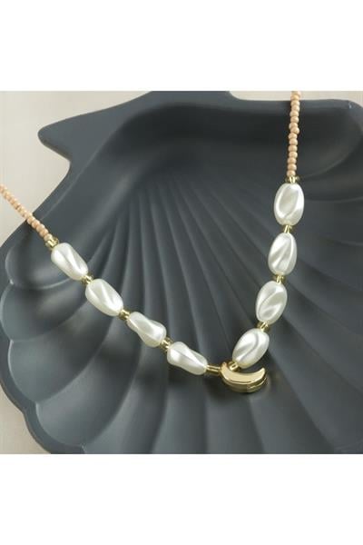 İnci Kum Boncuk Kolye