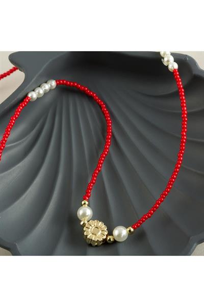 İnci Kum Boncuk Kolye