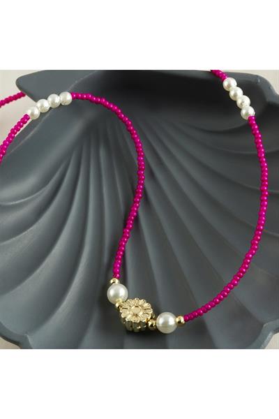 İnci Kum Boncuk Kolye