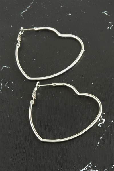 Kalp Trend Küpe 5 cm