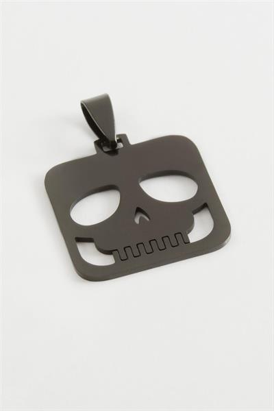 Kuru Kafa Çelik Kolye Ucu 2,5 cm