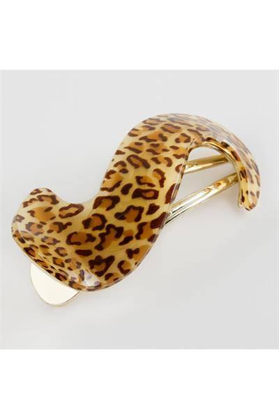 Leopar Desenli Mandal Toka 1 Adet