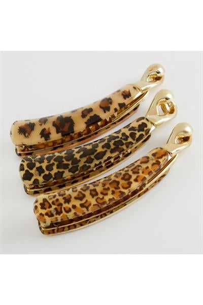 Leopar Desenli Muz Toka