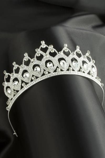Lüks Taşlı Gelin Tacı