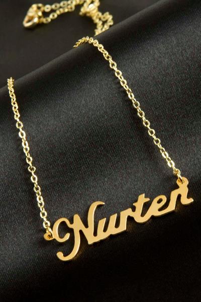 Nurten isimli kolye (Kişiye Özel)