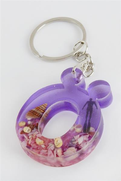 Ö Harfli Epoksi Anahtarlık