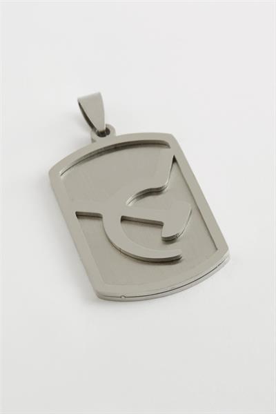 Ok Yay Çelik Kolye Ucu 2,5*4 cm