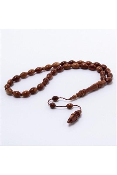 Oymalı İri Arpa Kesim Kuka Tesbih 8mm