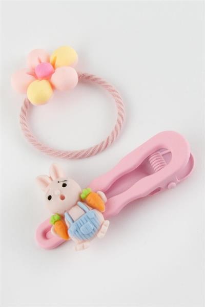 Papatya Pens Lastikli Toka 2 Adet