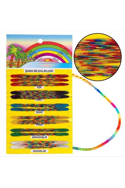 Şans İp Bileklikleri (100 Adet)