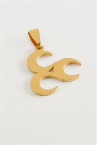 Tuğra Çelik Kolye Ucu 2,5 cm