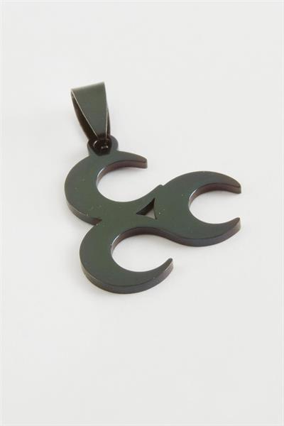 Tuğra Çelik Kolye Ucu 2,5 cm