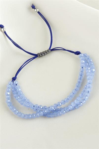 Üçlü Kristal Bileklik