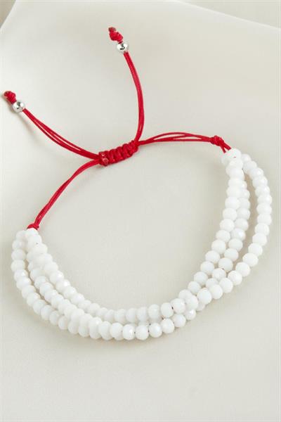 Üçlü Kristal Bileklik