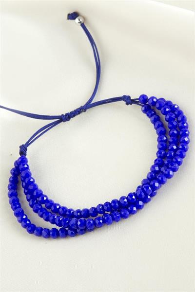 Üçlü Kristal Bileklik