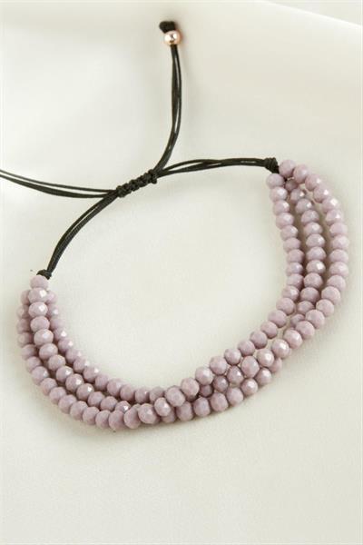 Üçlü Kristal Bileklik