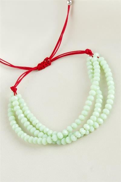 Üçlü Kristal Bileklik